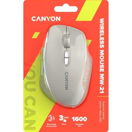 Миша бездротова Canyon MW-21 Cosmic Latte (CNS-CMSW21CL)