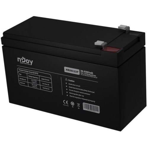 Акумуляторна батарея Njoy HR09122F, AGM, 12V, 9Ah (BTVACIUOCTH2FCN01B)