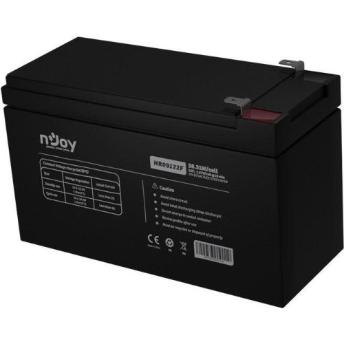 Акумуляторна батарея Njoy HR09122F, AGM, 12V, 9Ah (BTVACIUOCTH2FCN01B)