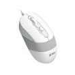 Миша дротова A4Tech FM10S White