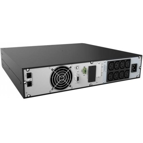 Джерело безперебійного живлення NJOY Balder 1500, Online, 8x IEC, USB, LCD, метал (PWUP-OL150BA-AZ01B)