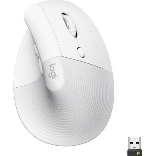 Миша бездротова Logitech Lift Vertical Ergonomic White (910-006475)