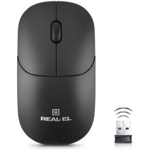 Миша бездротова REAL-EL RM-313 W Black (EL123200042)