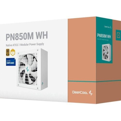 Блок живлення DeepCool PN850M WH 850W APFC (R-PN850M-FC0W-EU)