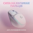Миша бездротова, ігрова Logitech G705 White (910-006367)