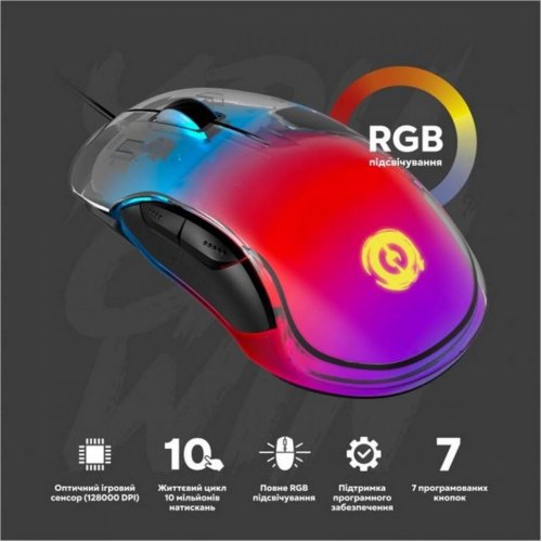 Миша дротова, ігрова Canyon Braver GM-728 USB Black (CND-SGM728)