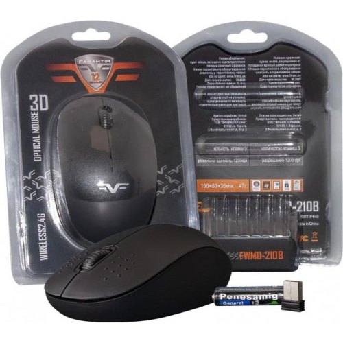 Миша бездротова Frime FWMO-210В чорна
