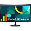 Монітор Samsung Essential S3 LS27D360 27 VA, вигнутий, 100Hz, Black (LS27D360GAIXCI)