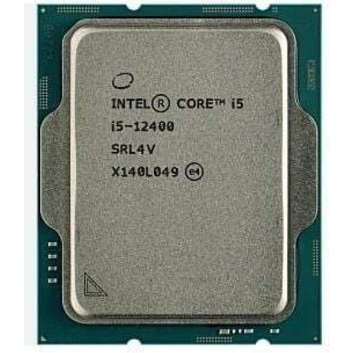 Процесор Intel Core i5 12400, 2.5GHz, s1700, 18MB, Alder Lake, 65W, Tray (CM8071504555317)