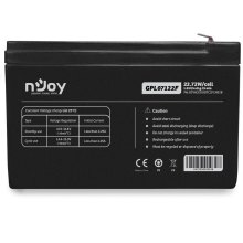 Акумуляторна батарея Njoy GPL07122F, AGM, 12V, 7Ah (BTVACGUOBTC2FCN01B)