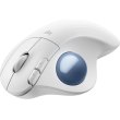 Миша бездротова Logitech Ergo M575S Off-White + Blue Ball (910-007030)