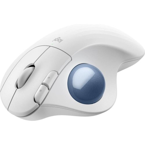 Миша бездротова Logitech Ergo M575S Off-White + Blue Ball (910-007030)