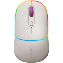 Миша бездротова Canyon MW-22 Dual Band RGB Wireless Rice (CNS-CMSW22RC)