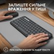 Комплект бездротовий (клавіатура, миша) Logitech Pebble 2 Combo Graphite (920-012239)