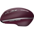Миша бездротова Canyon MW-21 Burgundy Red (CNS-CMSW21BR)
