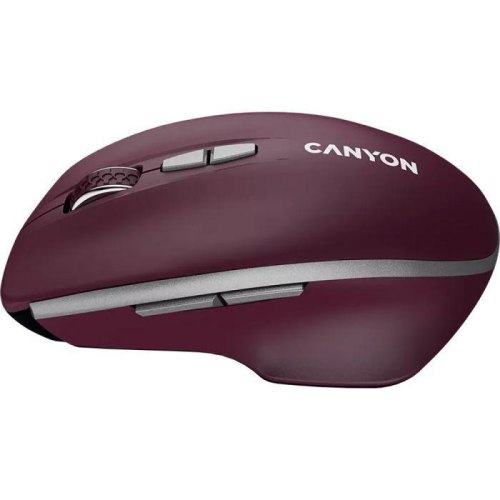 Миша бездротова Canyon MW-21 Burgundy Red (CNS-CMSW21BR)