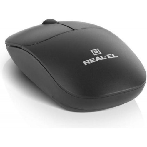 Комплект бездротовий (клавіатура, миша) REAL-EL Kit 551W Black (EL123100048)