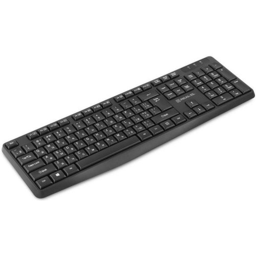 Комплект бездротовий (клавіатура, миша) REAL-EL Kit 551W Black (EL123100048)