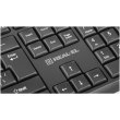 Комплект бездротовий (клавіатура, миша) REAL-EL Kit 551W Black (EL123100048)