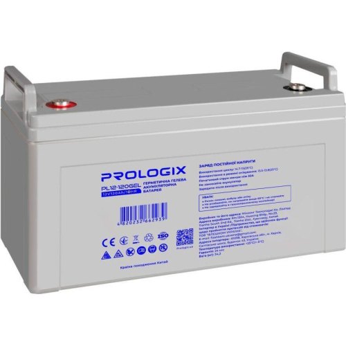 Акумуляторна батарея Prologix PL12-200GEL, GEL, 12V, 200Ah