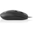 Миша дротова REAL-EL RM-222 Black (EL123200040)