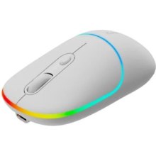 Миша бездротова Canyon MW-22 Dual Band RGB Wireless Snow White (CNS-CMSW22SW)