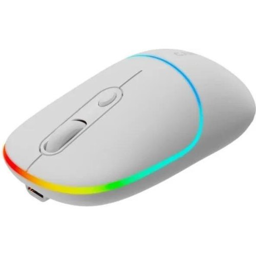 Миша бездротова Canyon MW-22 Dual Band RGB Wireless Snow White (CNS-CMSW22SW)