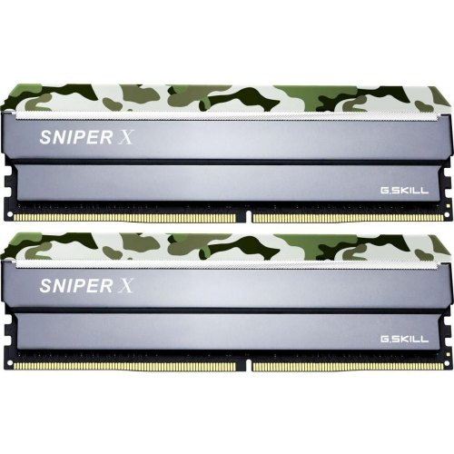 Модуль пам'яті G.Skill Sniper X 32GB(2x16GB) DDR4 3200MHz (F4-3200C16D-32GSXFB)