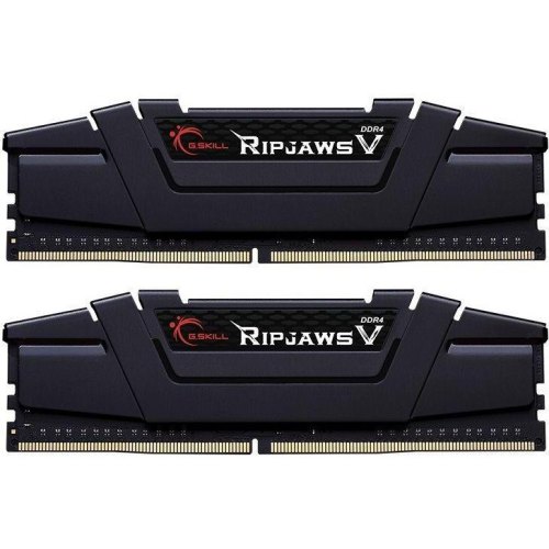 Модуль пам'яті G.Skill Ripjaws V Black 8GB(2x4GB) DDR4 3200MHz (F4-3200C16D-8GVKB)