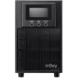 Джерело безперебійного живлення NJOY Aten Pro 2000, Online, 3x Schuko, USB, LCD, метал (PWUP-OL200AP-AZ01B)