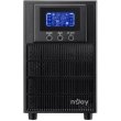 Джерело безперебійного живлення NJOY Aten Pro 2000, Online, 3x Schuko, USB, LCD, метал (PWUP-OL200AP-AZ01B)