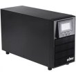 Джерело безперебійного живлення NJOY Aten Pro 2000, Online, 3x Schuko, USB, LCD, метал (PWUP-OL200AP-AZ01B)