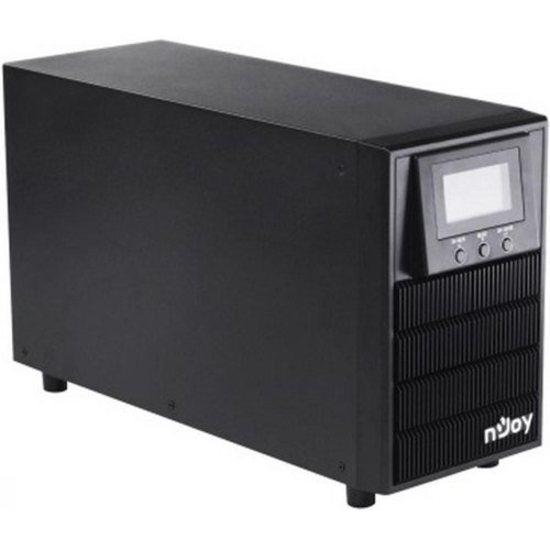 Джерело безперебійного живлення NJOY Aten Pro 2000, Online, 3x Schuko, USB, LCD, метал (PWUP-OL200AP-AZ01B)