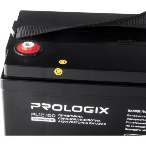 Акумуляторна батарея Prologix PL12-100, AGM, 12V, 100Ah