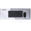 Комплект бездротовий (клавіатура, миша) A4Tech FG1112 Black