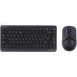 Комплект бездротовий (клавіатура, миша) A4Tech FG1112 Black