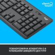 Комплект бездротовий (клавіатура, миша) Logitech MK295 Combo Black (920-009800)