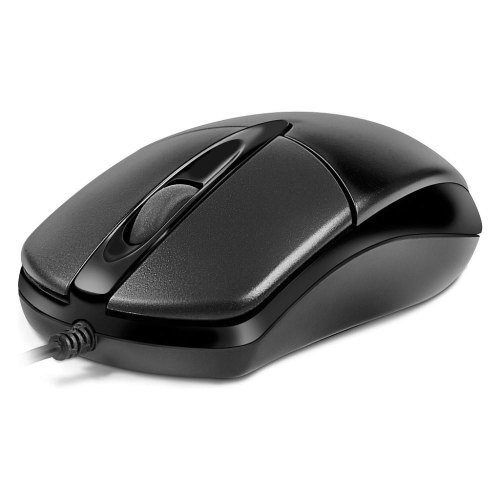 Миша дротова REAL-EL RM-214 Black (EL123200039)