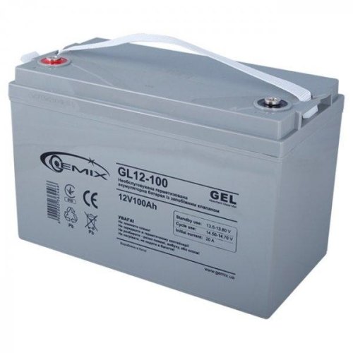 Акумуляторна батарея Gemix GL12-100, GEL, 12V, 100Ah