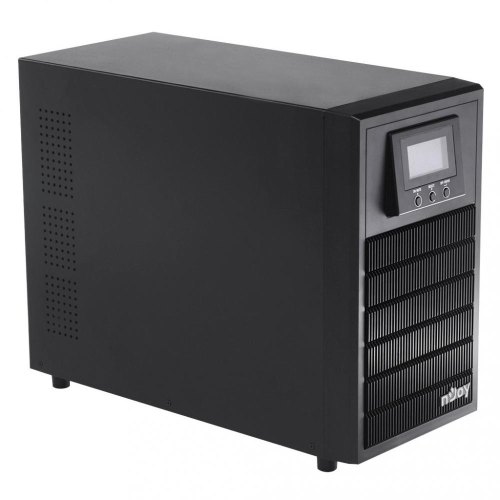Джерело безперебійного живлення NJOY Aten Pro 3000, Online, 4x Schuko, USB, LCD, метал (PWUP-OL300AP-AZ01B)