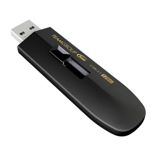 USB флеш Team C186 128GB USB3.2 Black (TC1863128GB01)