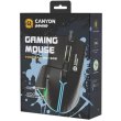 Миша дротова, ігрова Canyon Fortnax GM-636 RGB USB Black (CND-SGM636B)