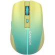 Миша бездротова Canyon MW-44 LED Rechargeable Wireless/Bluetooth Yellow Blue (CNS-CMSW44UA)