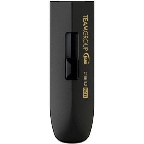 USB флеш Team C186 64GB Black (TC186364GB01)