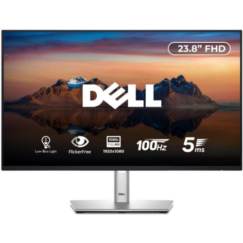 Монітор Dell P2425HE 23.8 IPS, 100Hz, Black/Silver (210-BMJB)