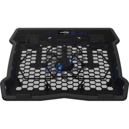 Підставка для охолодження ноутбука Canyon NS02 Black (CNE-HNS02)