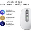 Миша бездротова Logitech MX Anywhere 3S for Mac Pale Grey (910-006946)