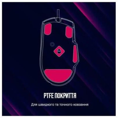 Миша дротова, ігрова Canyon Lorgar Jetter 357 Wired USB Black (LRG-GMS357)