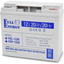 Акумуляторна батарея Full Energy FEL-1220, GEL, 12V, 20Ah