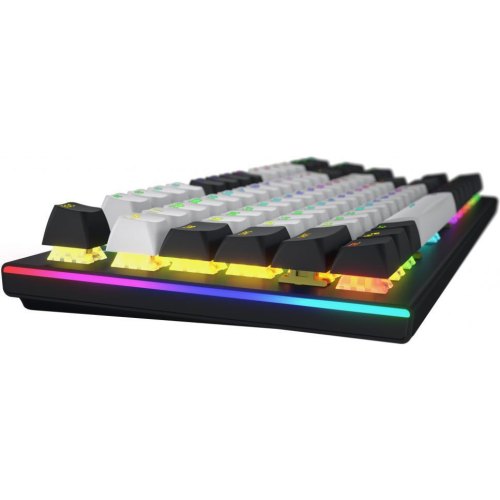 Клавіатура дротова, механічна HATOR Gravity TKL orange, чорна (HTK560UA)